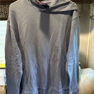 GAP Textured Gray Hoodie